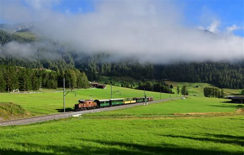 Ge 6 6 I 414 Davos Wolfgang Im Sommer Verkehrt Zwischen Da Flickr