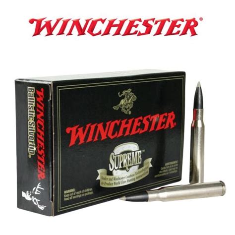 Winchester Ballistic Silvertip Win Mag Gr Ammunitions