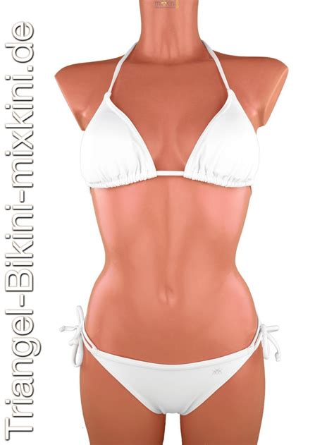 Bikini Triangel weiß jetzt separate Größen kaufen MIXKINI BEACHWEAR