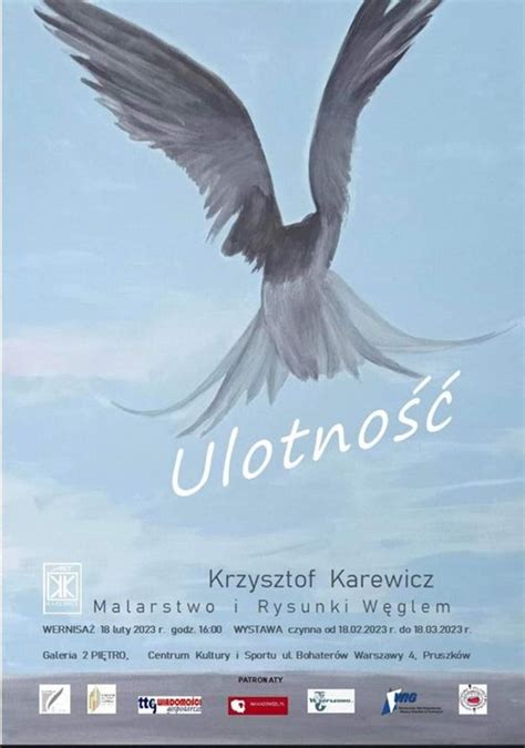 Wystawa prac Krzysztofa Karewicza w sobotę w Pruszkowie