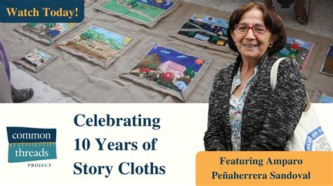 Ecuador Webinar Celebrating 10 Years Of Story Cloths With Amparo