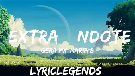 Gera Mx Maria Becerra Extra Ndote Letra Lyrics Mins Of Best