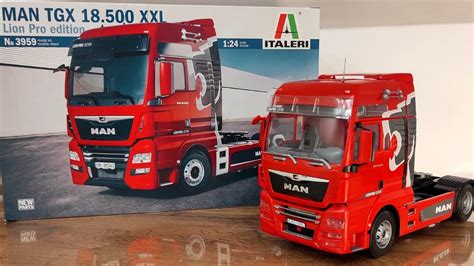 Man Tgx Xxl Lion Pro Edition Italeri Truck Build Youtube