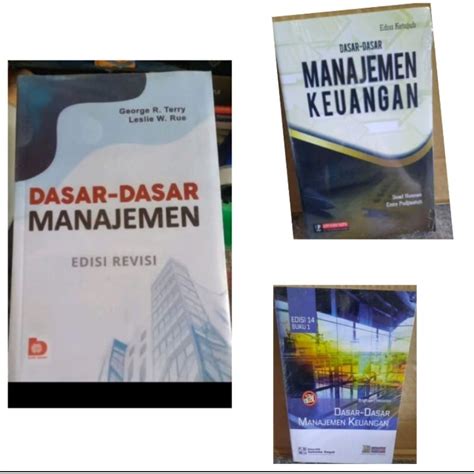 Jual Dasar Dasar Manajemen Shopee Indonesia