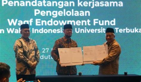 Bwi Dan Ut Berkolaborasi Investasi Dana Abadi Di Sukuk Wakaf Badan