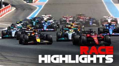 Highlights Relive The Action From A Dramatic French Grand Prix As