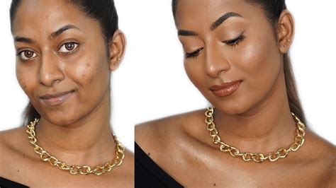 Easy Natural Glowy Makeup Look All Affordable Products Youtube