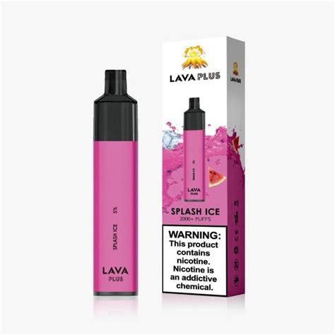 Lava Plus Disposable 5 Splash Ice 2000 Puffs VapeShire