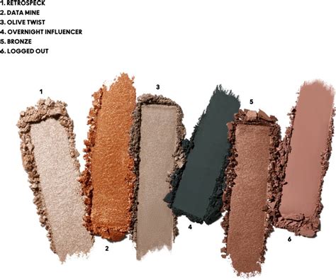 Mac Cosmetics Connect In Colour Eye Shadow Palette Shades