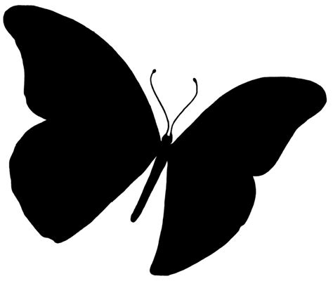 Vector Butterfly Silhouette - ClipArt Best