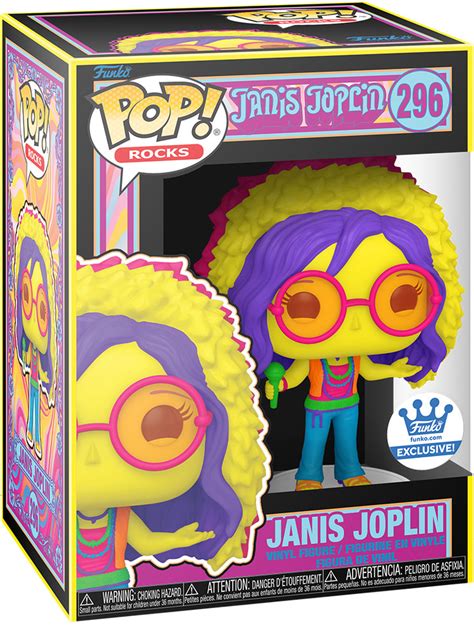 Figurine Pop Janis Joplin Pas Cher Janis Joplin Black Light