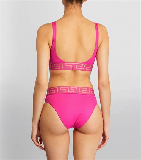 Versace Greca Trim Bikini Bottoms Harrods Au