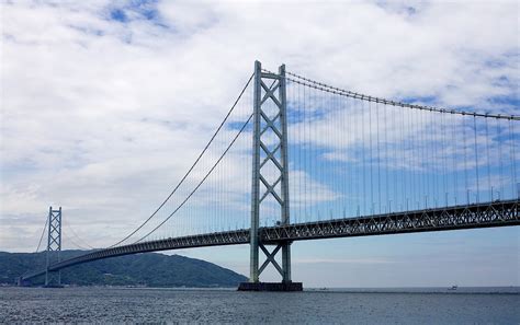 Akashi Kaikyō Bridge Data Photos And Plans Wikiarquitectura