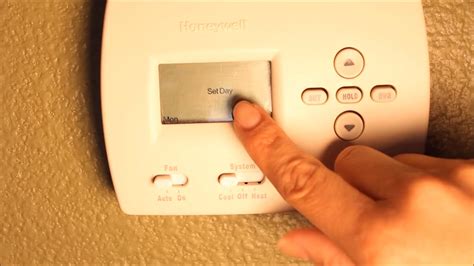 Como Programar Su Termostato Honeywell En Espa Ol Como Prender Su