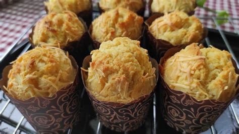 Muffin Keju Resep Ala Bread Talk No Mixer Hanya Telur Youtube