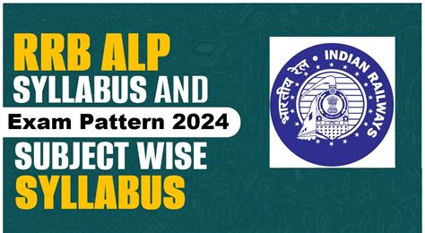 RRB ALP Syllabus 2024 All Exam Review