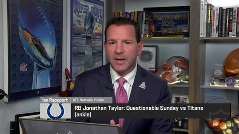 Nfl Network Insider Ian Rapoport Indianapolis Colts Running Back