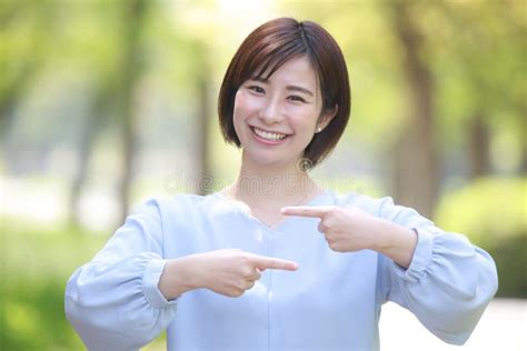 A Woman Who Speaks Sign Language "sign Language" Stock Photo - Image of ...