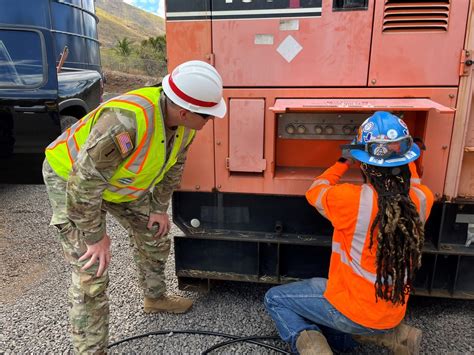 DVIDS Images USACE Honolulu District Commander Views FEMA Generator