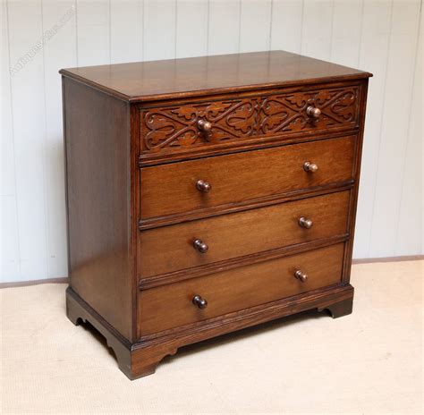 Solid Oak Chest Of Drawers Antiques Atlas