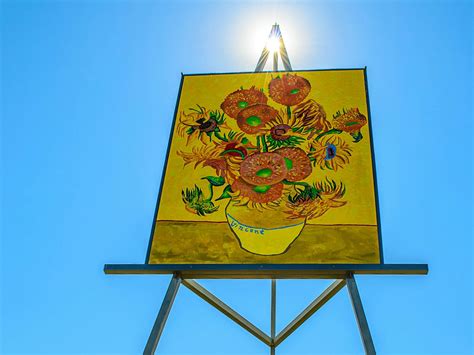 Van Gogh Sunflower Painting - Attraction - Queensland