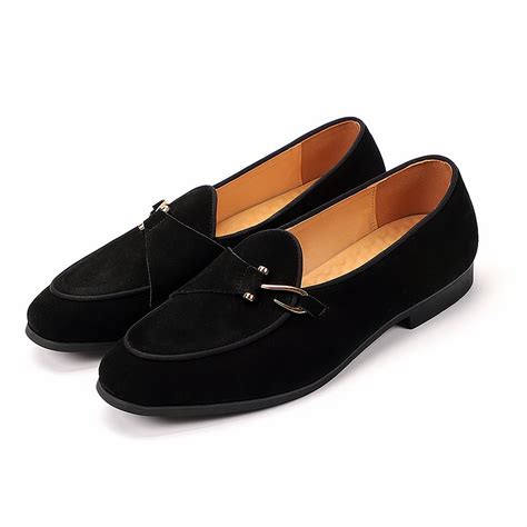 Mocassins Effet Daim Classiques Pour Hommes Mon Mocassin