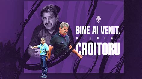 Poli Timișoara are un nou antrenor de azi Nicolae Croitoru