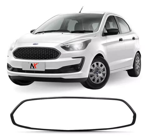 Moldura Grade Radiador Ford Ka 2019 2020 2021 2022 Preta MercadoLivre