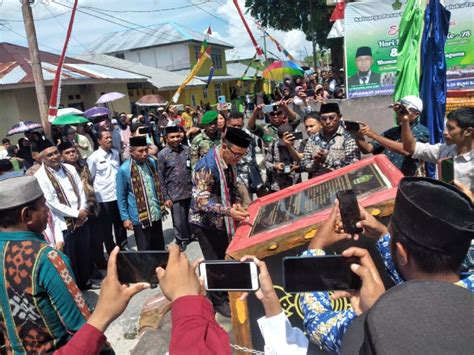 HAB Kemenag Peresmian Monumen Moderasi Beragama Di Pulau Saparua