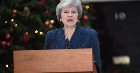 Theresa Mays Speech As She Faces No Confidence Vote Everything She