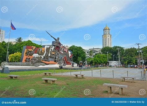 Andres Bonifacio Shrine In Manila Philippines Editorial Stock Photo