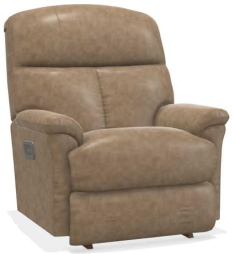 La Z Boy® Reed Beige Leather Power Rocking Recliner With Headrest Blvdhome