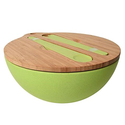 Bamboo Salad Bowl Set – Ivation Products