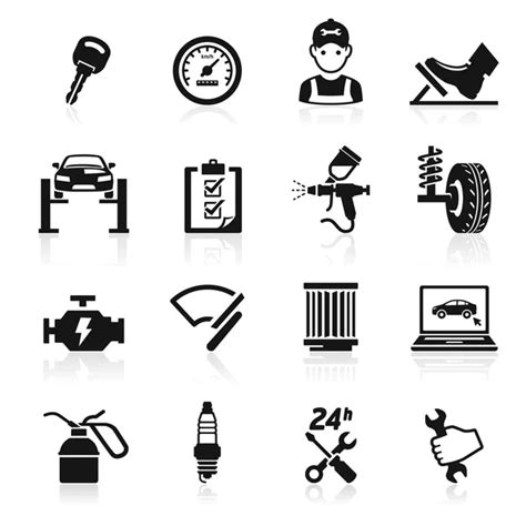 Auto Repair Icon Stock Vectors Royalty Free Auto Repair Icon