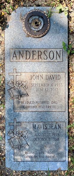 Mavis Jean Anderson 1938 2018 Find A Grave Memorial