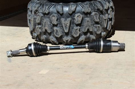 Superatv Rhino Cv Joints Heavy Duty Axles For Extreme Conditions Utv