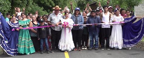 Inauguran Calles Para El Pueblo En El Bo Los Chag Ites Managua