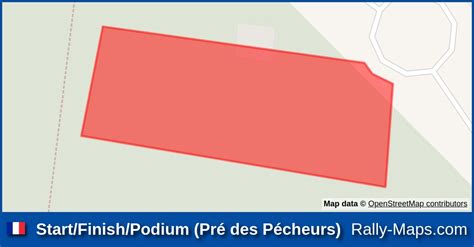 Start Finish Podium Pré des Pécheurs stage map Rallye d Antibes