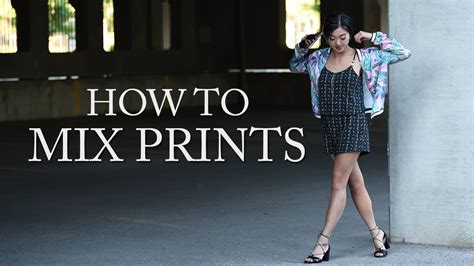 How To Mix Prints In Your Outfit Youtube