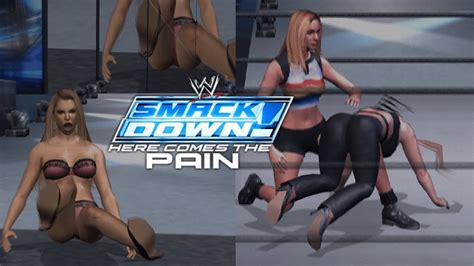 Bra Panties Match Wwe Smackdown Here Comes The Pain Sable Vs Stacey