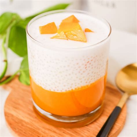 Mango Coconut Sago Recipe Two Plaid Aprons