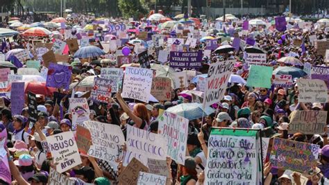 Fotogaler A Marcha Por El D A Internacional De La Mujer En La Cdmx