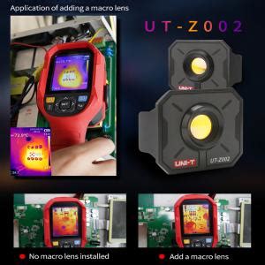 Uni T Ut Z Ut Z High Precision Thermal Imager Camera Macro Lens