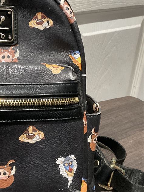 Lion King Disney Loungefly Mini Backpack Simba Timon Gem