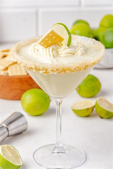 Key Lime Pie Martini ZEN AND HONEY