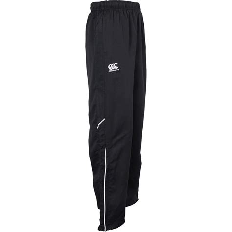 Buy Canterbury Mens Team Track Pants Black White