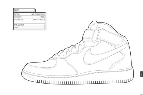 Shoe Outline Drawing Nike at Michael Galindo blog