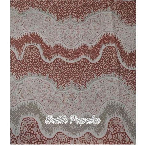 Jual Kain Batik Katun Premium Seragam Bridesmaid Warna Teracota Merah