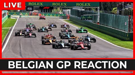 2024 Belgian Grand Prix Race Reaction YouTube