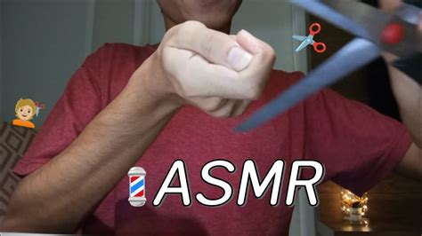 Asmr Cortando Seu Cabelo Caseiro Youtube